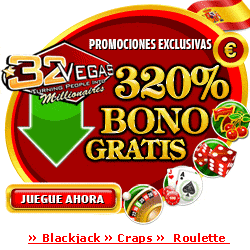 320% de bono de bienvenida en 32 Vegas Casino