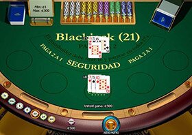 Blackjack (21) - el veintiuno normal de toda la vida