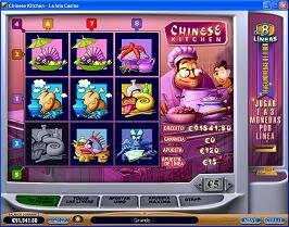 Chinese Kitchen - Tragamonedas de video de 8 l�neas