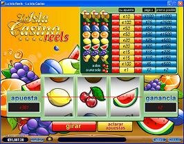 La Isla Reels - Tragamonedas cl�sico de una l�nea con apuestas ajustables