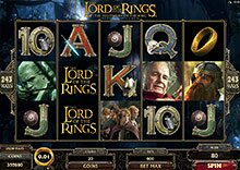 Tragamonedas El Señor de los Anillos de Microgaming